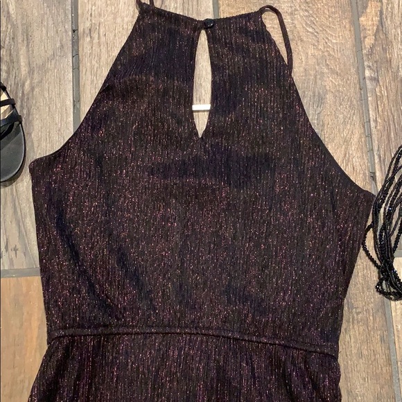 EUC- High/low shimmer dress - Picture 5 of 5